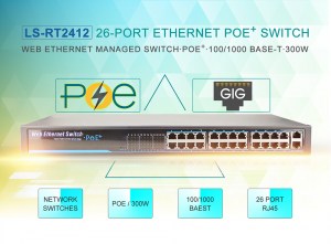 Cantonk 24 porta PoE